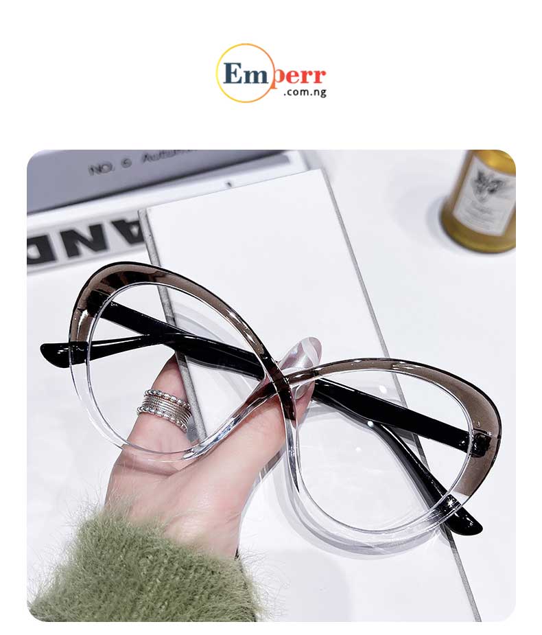 Fashion Anti Blue Light Photochromic Glasses Color Changing Lens